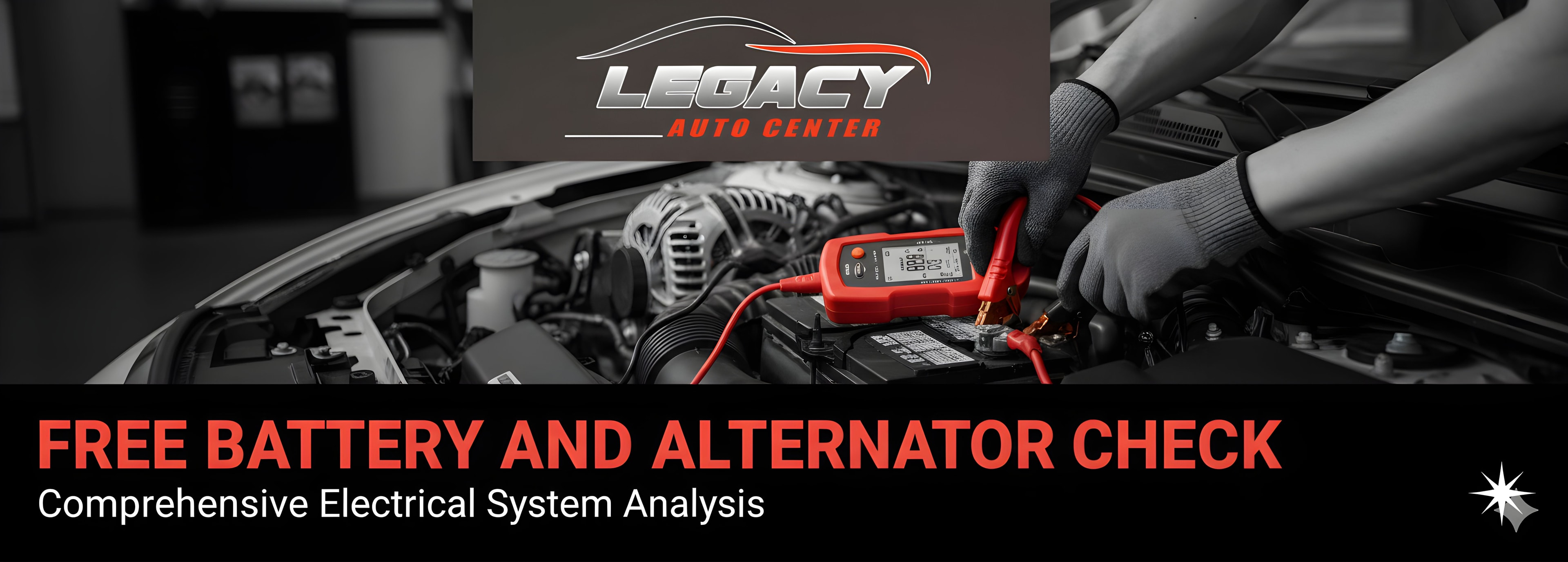 Free Battery and Alternator Check — Legacy Auto Center